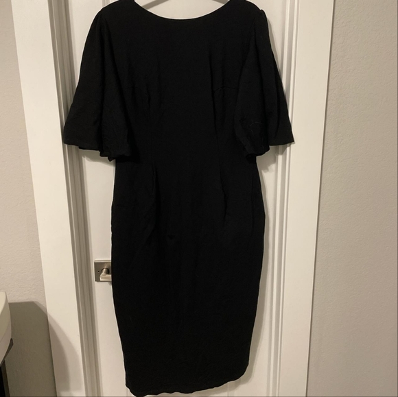 Vixen by Micheline Pitt Black Miss Kitty Deadly Kiss Dress Size 2x GUC (Stained) - Picture 5 of 9